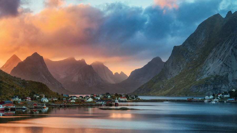 Photography tour Sunset Northern Norway