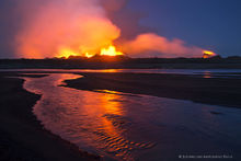 Holuhraun volcanic eruption, Iceland (2014)
