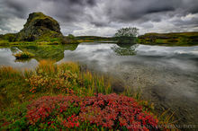 Photographer captures an Autumn scene in the Myvatn region, Iceland