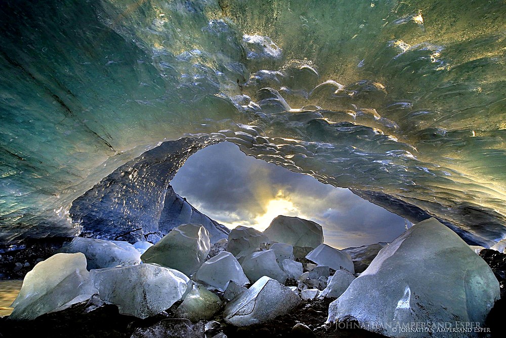 Fjalljökull,Fjalljökull glacier,Iceland,blue,cave,ceiling,clear,crystal,glacial,glacier,ice,ice cave,icecave,melting,otherworldly...